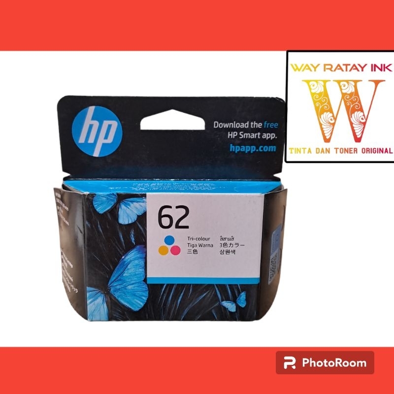 TINTA HP 62 COLOR ORIGINAL