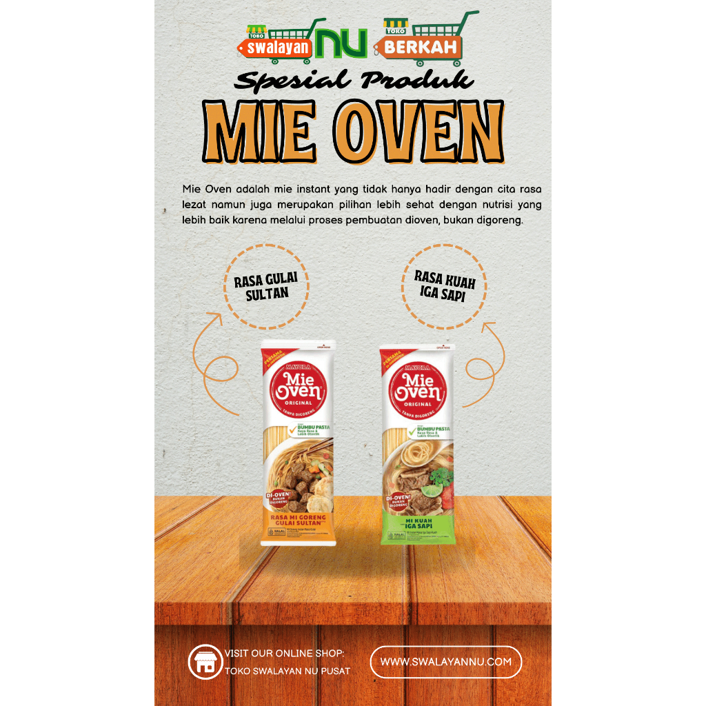 

MIE OVEN RASA IGA SAPI 78G ECER/PCS #MIEOVEN #MIEINSTANT #MIEKUAH #INSTANTNOODLE #MIERASAIGASAPI #MIEENAK #MIEGURIH #MIESEHAT