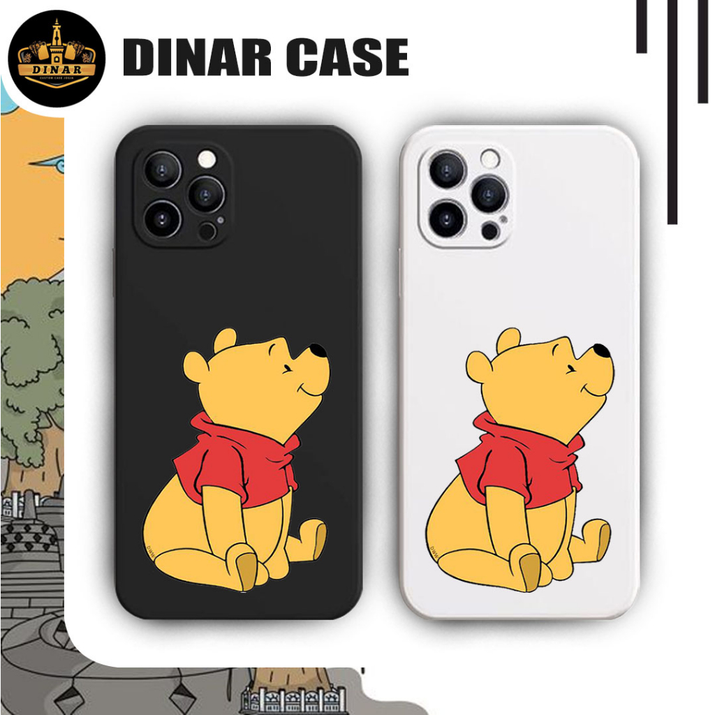 Softcase Infinix Smart 6 7 hot 9play 10play 10T 11 11s 12 play Note 12 X657.   Motif Gambar  pooh DN
