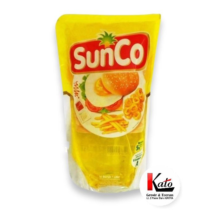 

Minyak Goreng Sunco Reffil Kemasan 1 Liter