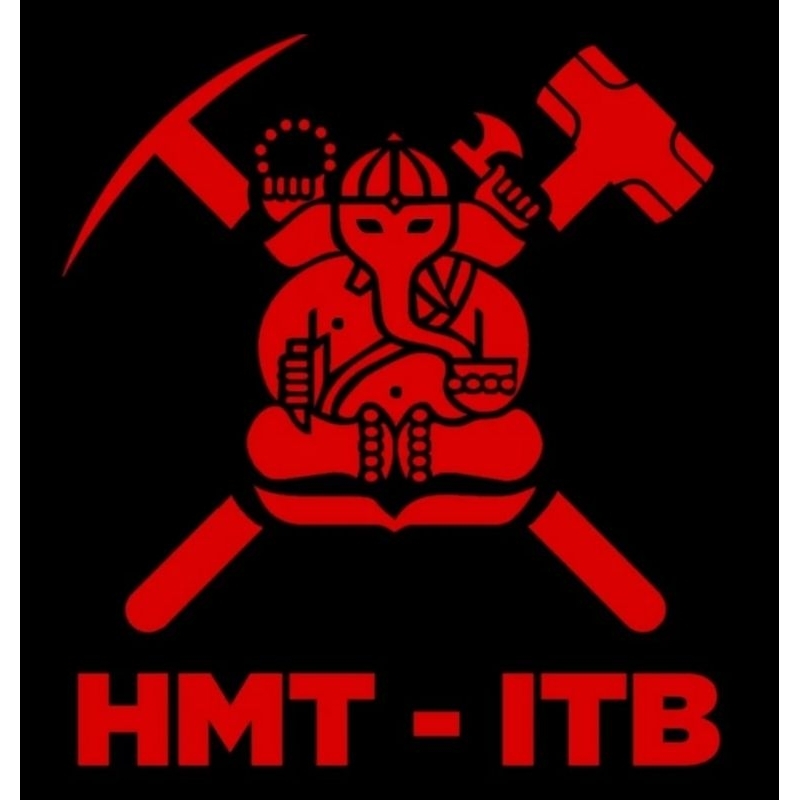 Cutting Sticker Stiker Logo HMT ITB Bandung