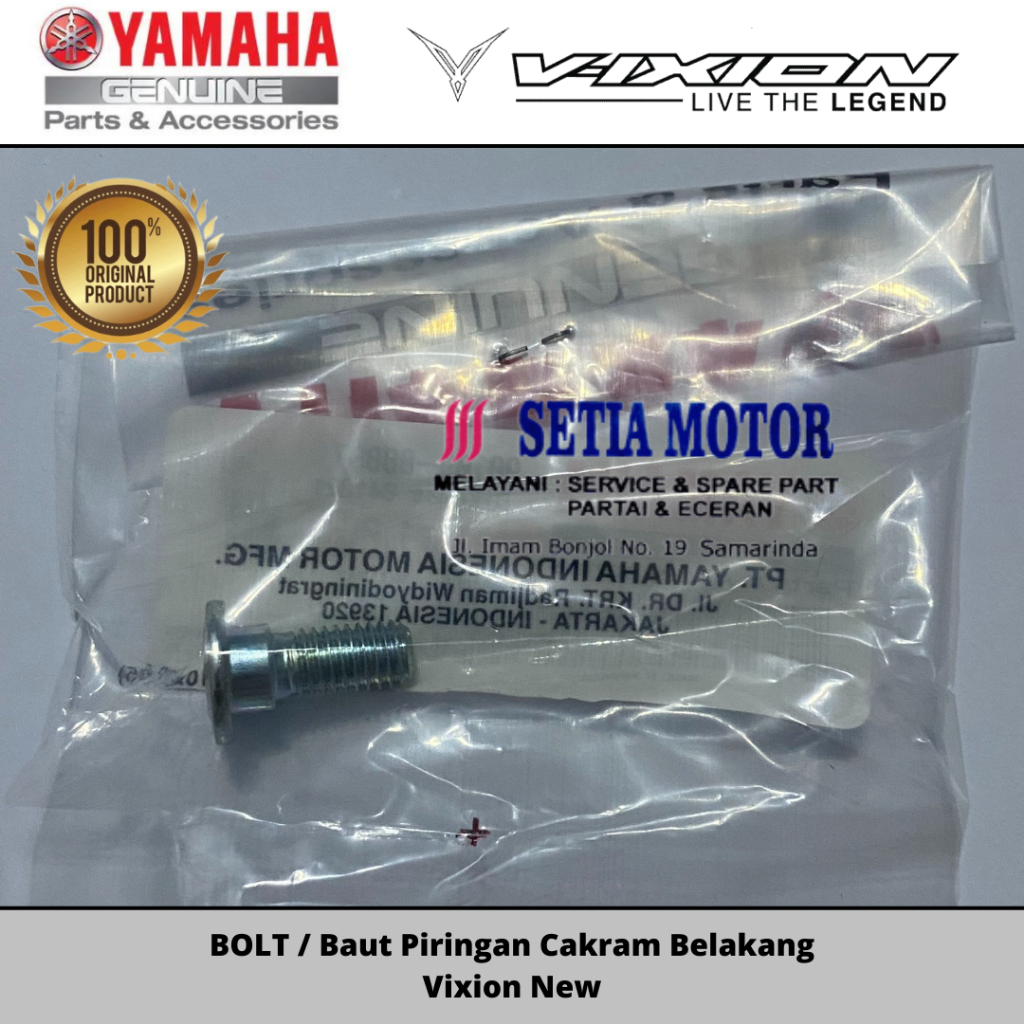 BOLT / Baut Piringan Cakram Belakang / Vixion New