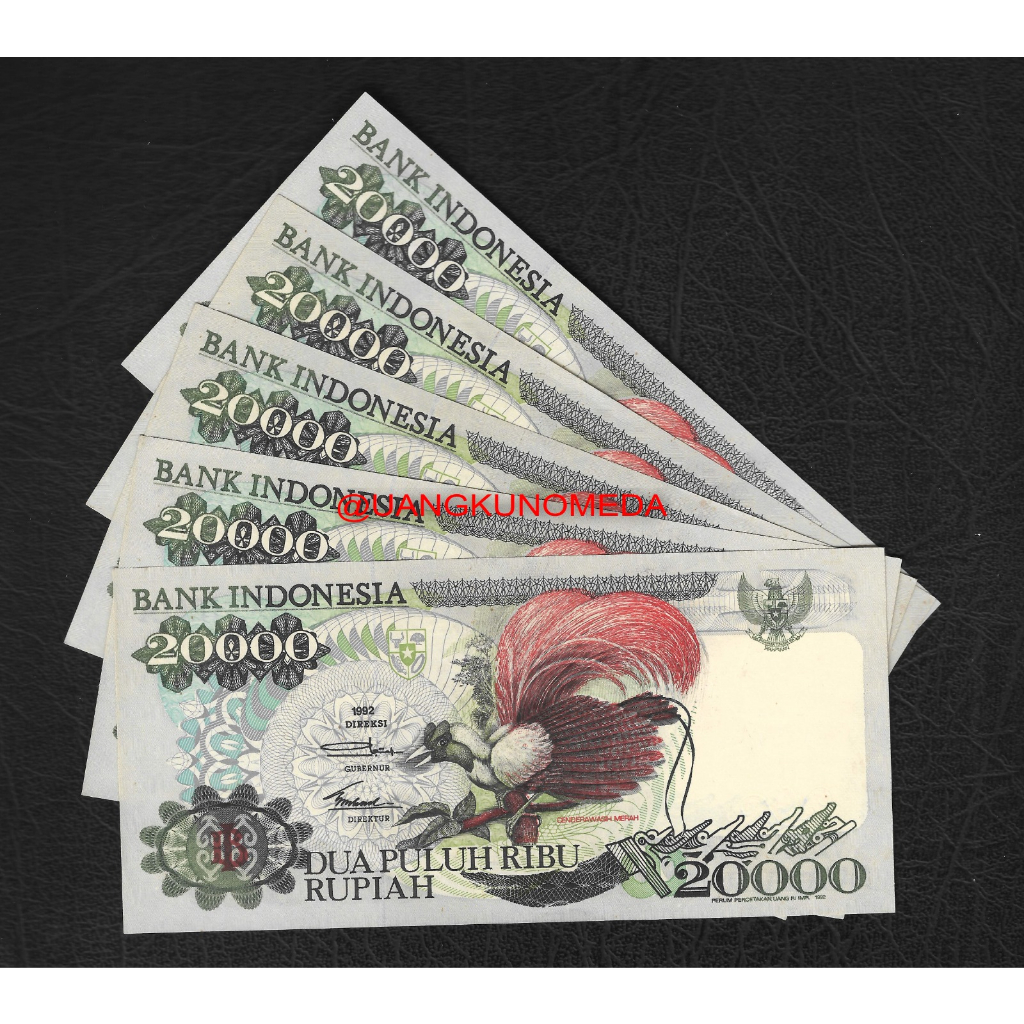 Uang 20 Ribu Cendrawasih Cengkeh