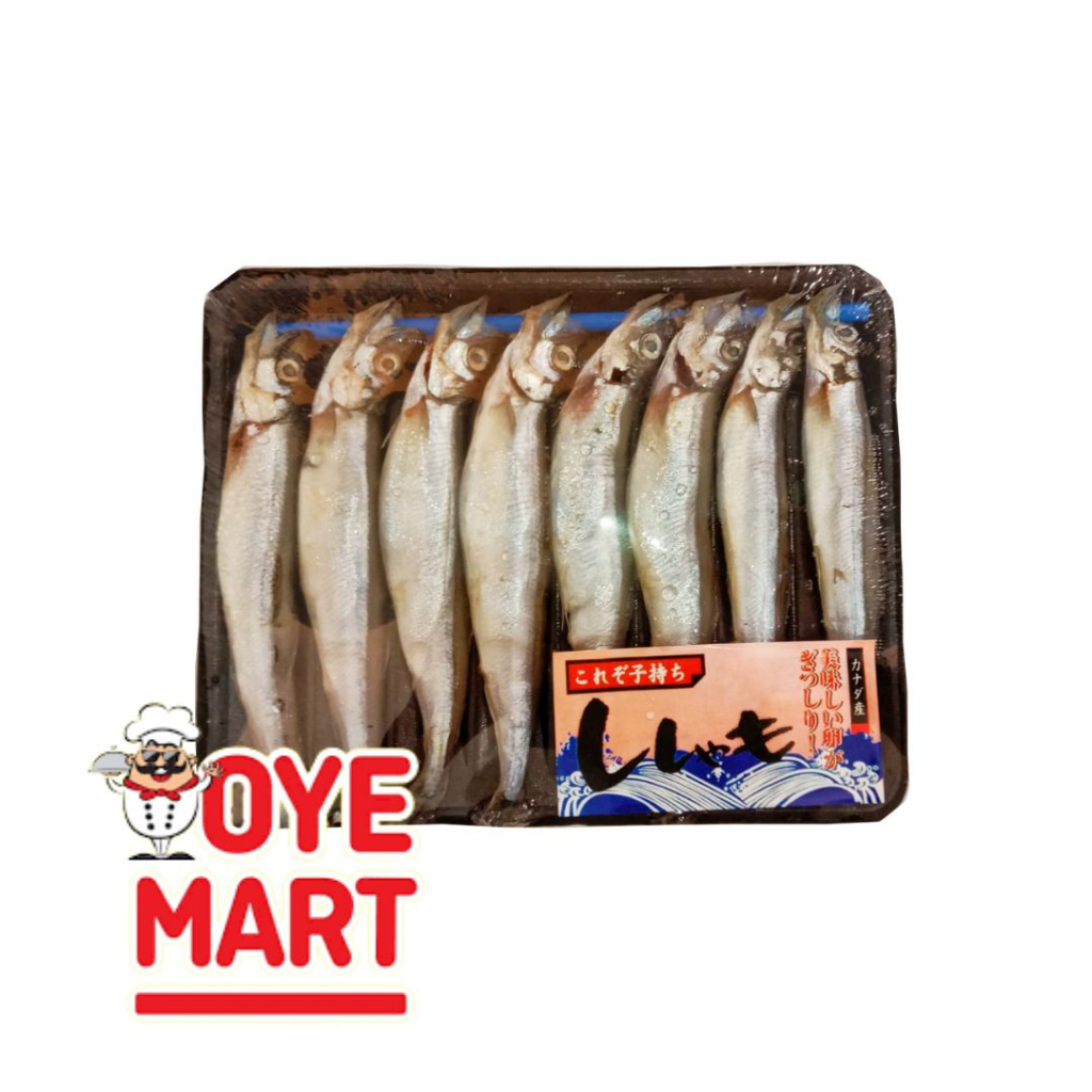 IKAN SHISAMO BETINA SUPER 150GR ISI 8 EKOR/IKAN CAPELIN/IKAN TELUR