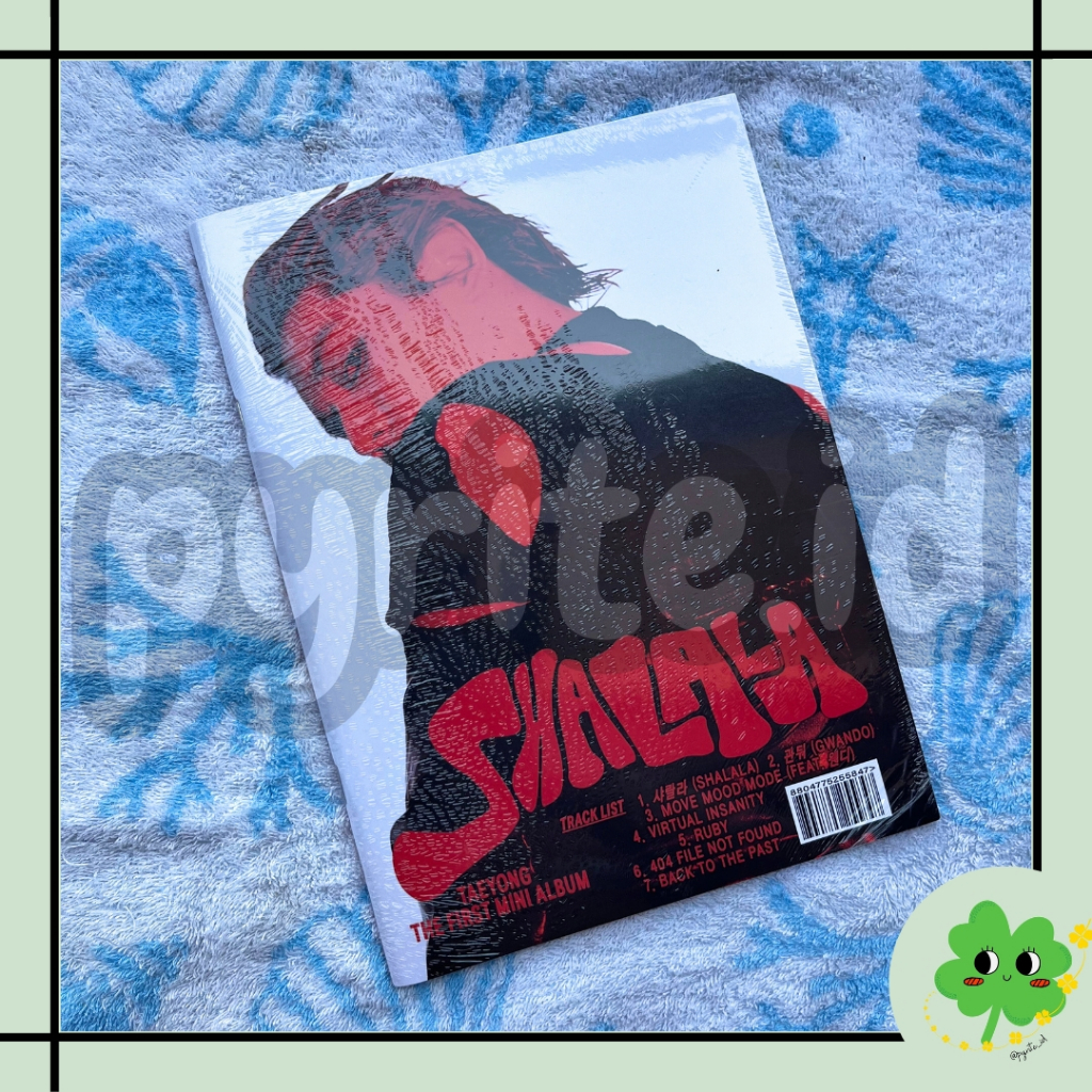 [CLEARANCE SELL/UNDERPRICE] TAEYONG SHALALA - Thorn Ver+ Roll Poster (sealed)