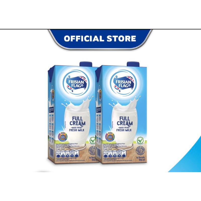 

Frisian Flag UHT full cream 946ml