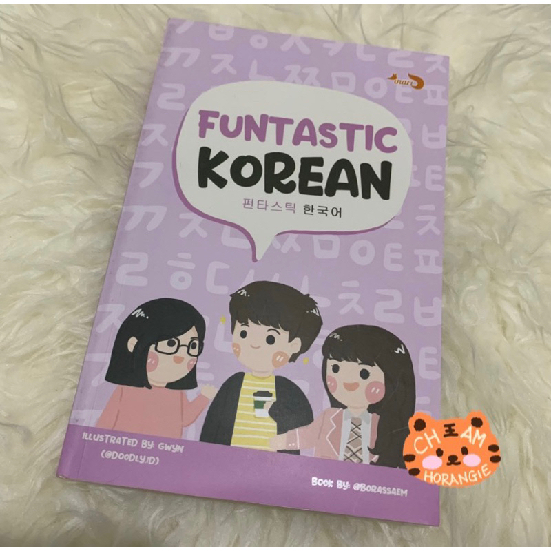 FUNTASTIC KOREAN BOOK LEARNING BUKU BELAJAR BAHASA KOREA