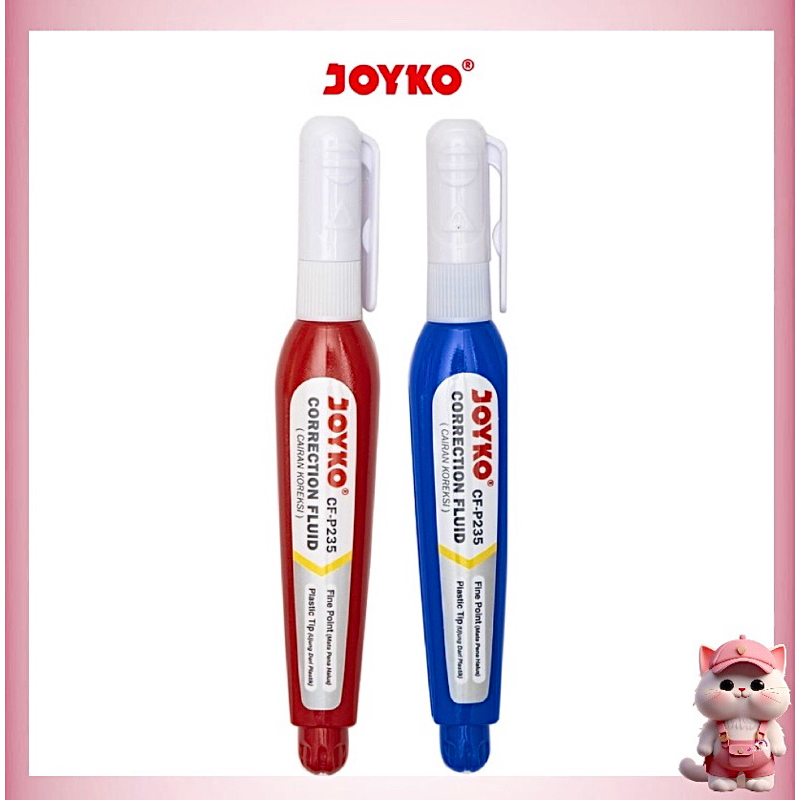 

N124 Tip / Tipe X / Ex Joyko CF-P235 Cairan Koreksi / Penghapus Cair / Correction Pen / Fluid