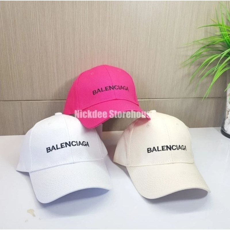 TOPI BASEBALL BALENCIAGA SIGNATURE LOGO | TOPI BORDIR IMPORT