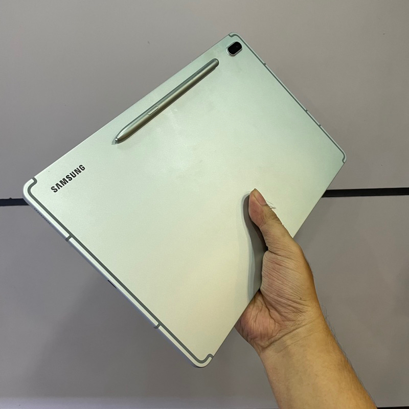 samsung tab s7 fe 5G 6/128gb + keyboard original second bekas pakai