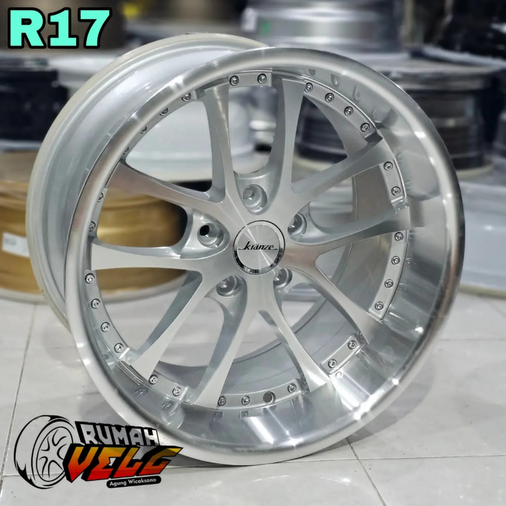 R17 LXZ [Kranze] Pcd.5-114.3 VELG RACING MOBIL