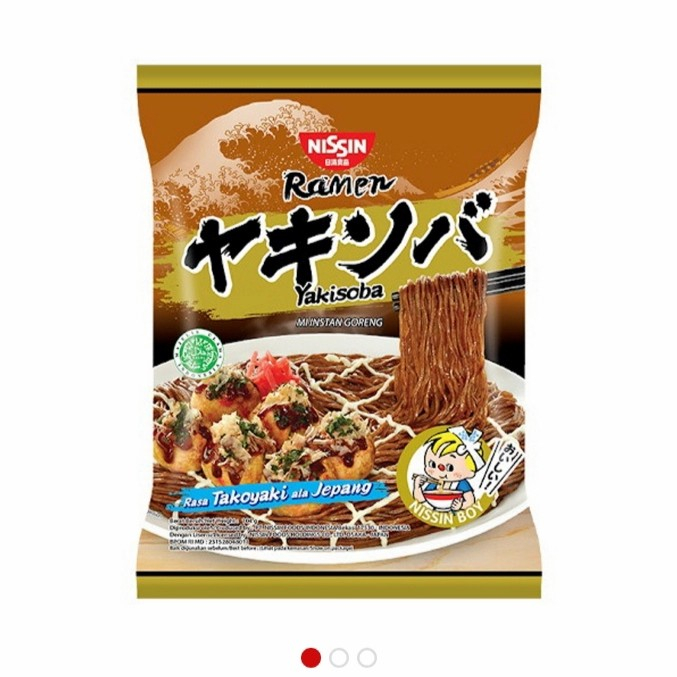 

Nissin mie instan mikuya ramen goreng rasa takoyaki 104 gr
