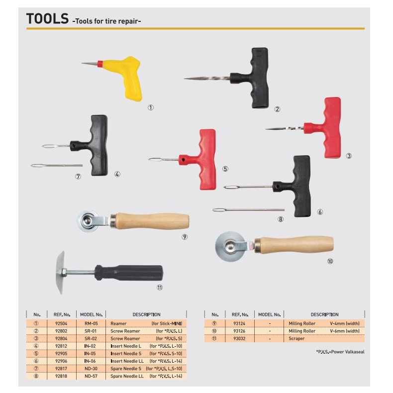 Alat Tambal Ban - Jarum Tambal Ban Tubeless - Jarum Tubeless Maruni