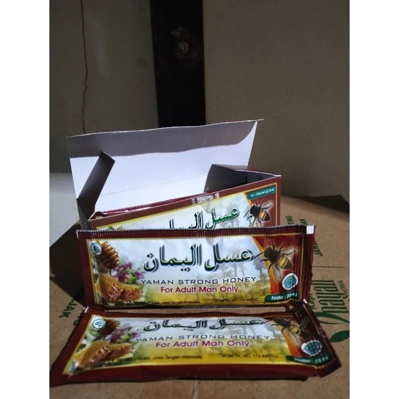 Madu Yaman Sachet Madu Pilihan untuk Pria Aktif