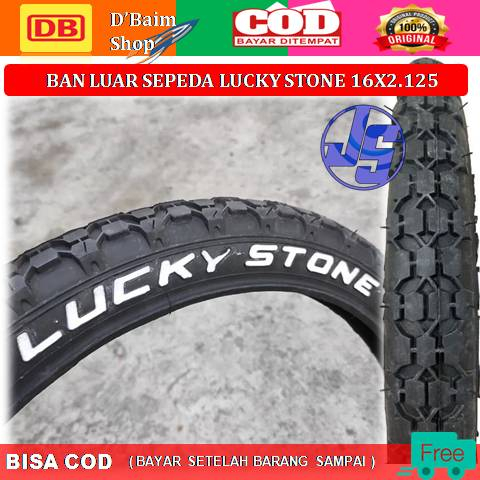 Ban Luar Sepeda Lucky Stone 16x2.125 Ban Luar Sepeda BMX Ban Sepeda Anak
