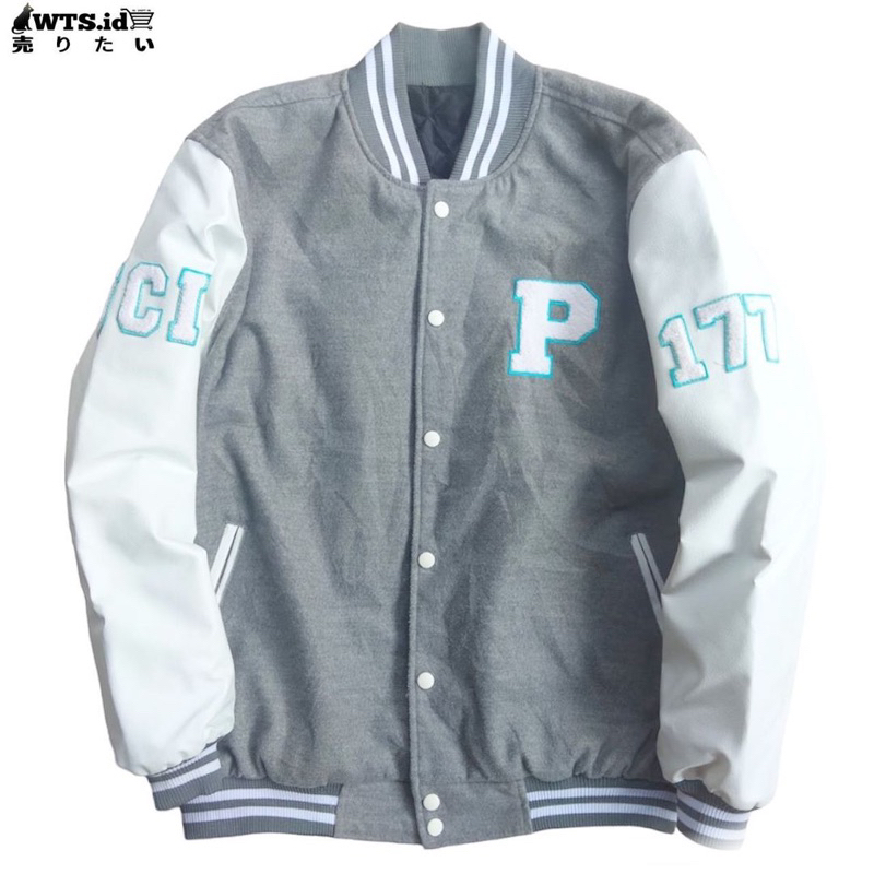 varsity univ leather