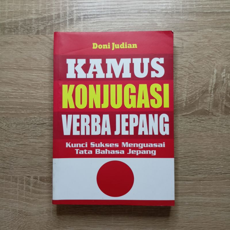 Buku Bahasa: Kamus Konjugasi Verba Jepang