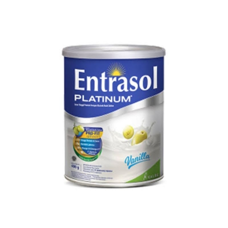 

Entrasol Platinum 400gr vanila, coklat dan 150gr vanila