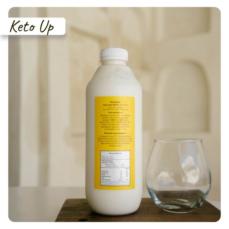 

IO Kefir Orinal Berkualitas Keto Diabetic Friendly 1 Liter