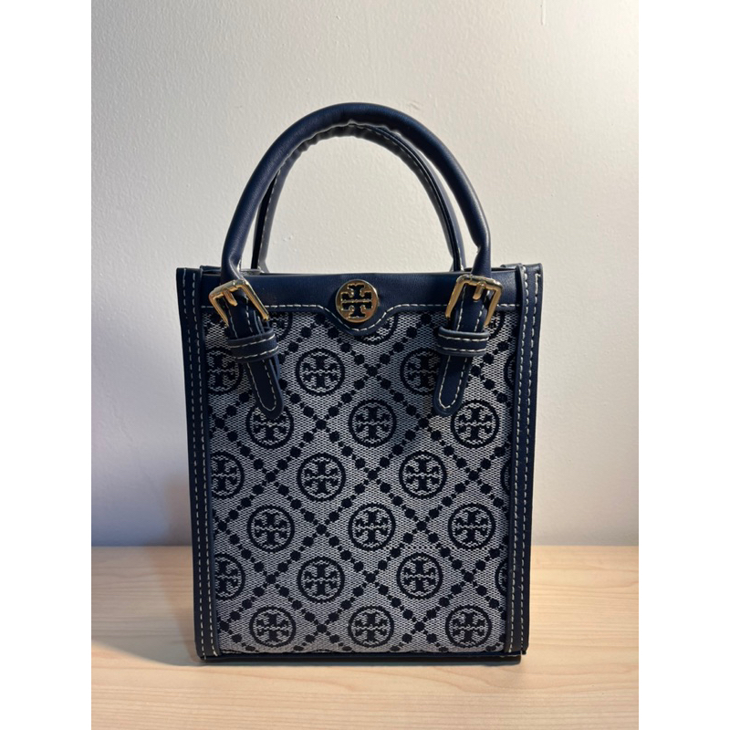 Tas Tory Burch T Monogram Jacquard Mini / Shoulder Bag Wanita Import
