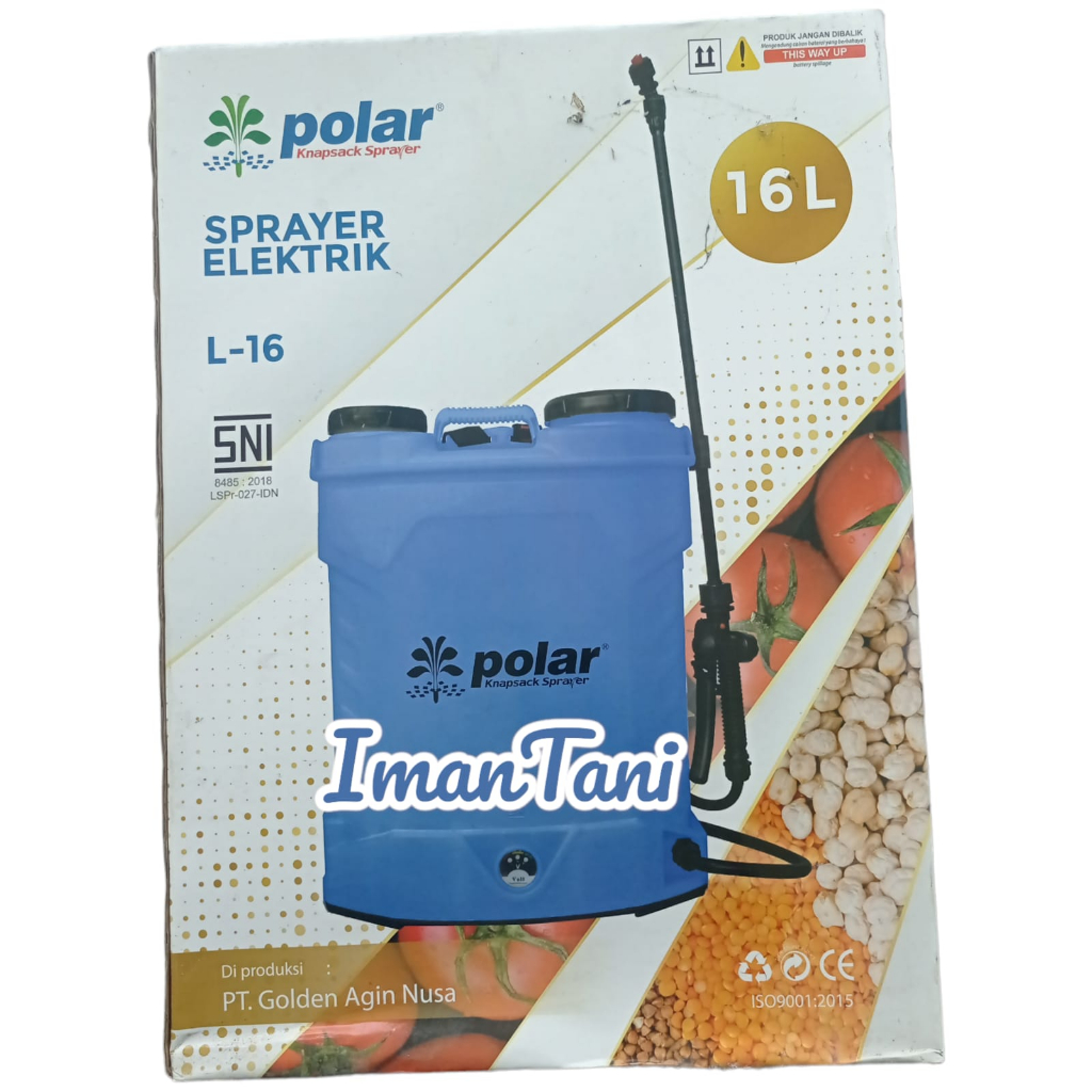 Sprayer Semprotan POLAR ELEKTRIK 16LITER Tangki semprotan hama