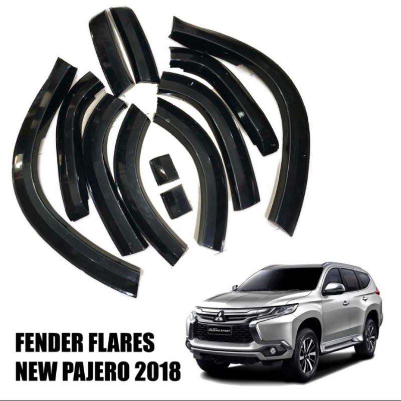 Over fender pajero sport 2018-2022