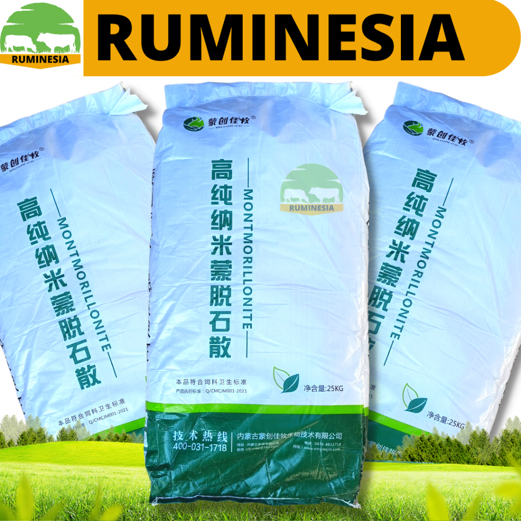 TOXIN BINDER PAKAN MONTMORILLONITE 1 KG - Feed Additive Pengikat Toxin Mycotoxin Jamur Pada Pakan