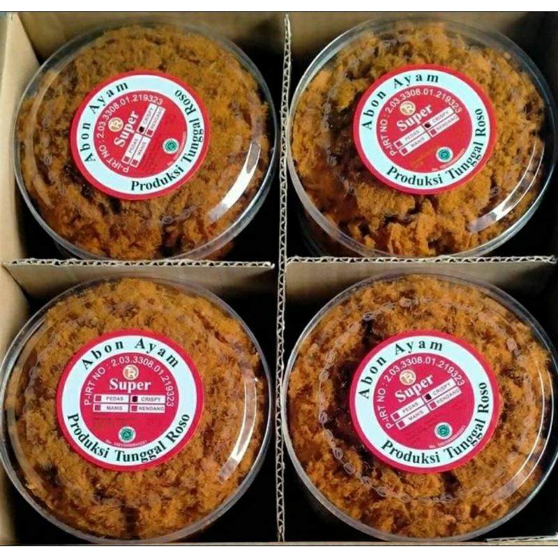 

super tunggal abon ayam