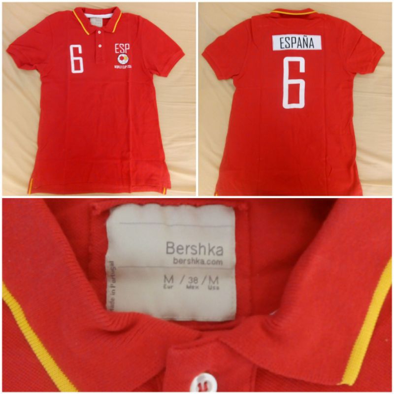 KAOS POLO BERSHKA ( ESPANA/ PRELOVED )