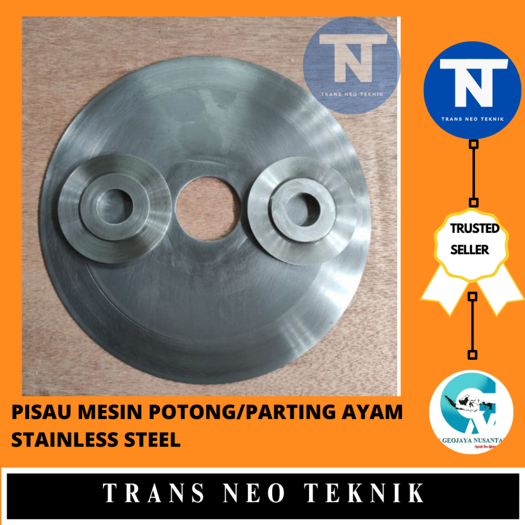 PISAU MESIN POTONG/PARTING AYAM STAINLESS STEEL