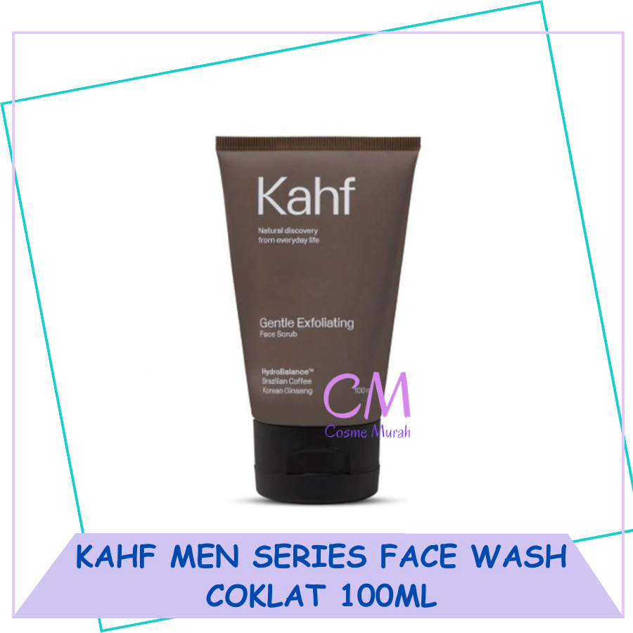 CM | KAHF Men Series Face Wash COKLAT 100ml