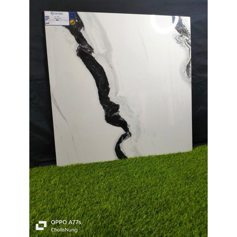 Granit 80x80 Panda white