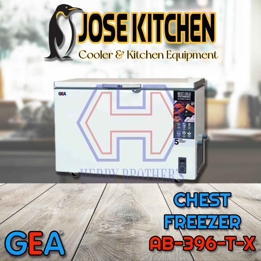 GEA CHEST FREEZER AB-396-T-X / AB396TX / AB396