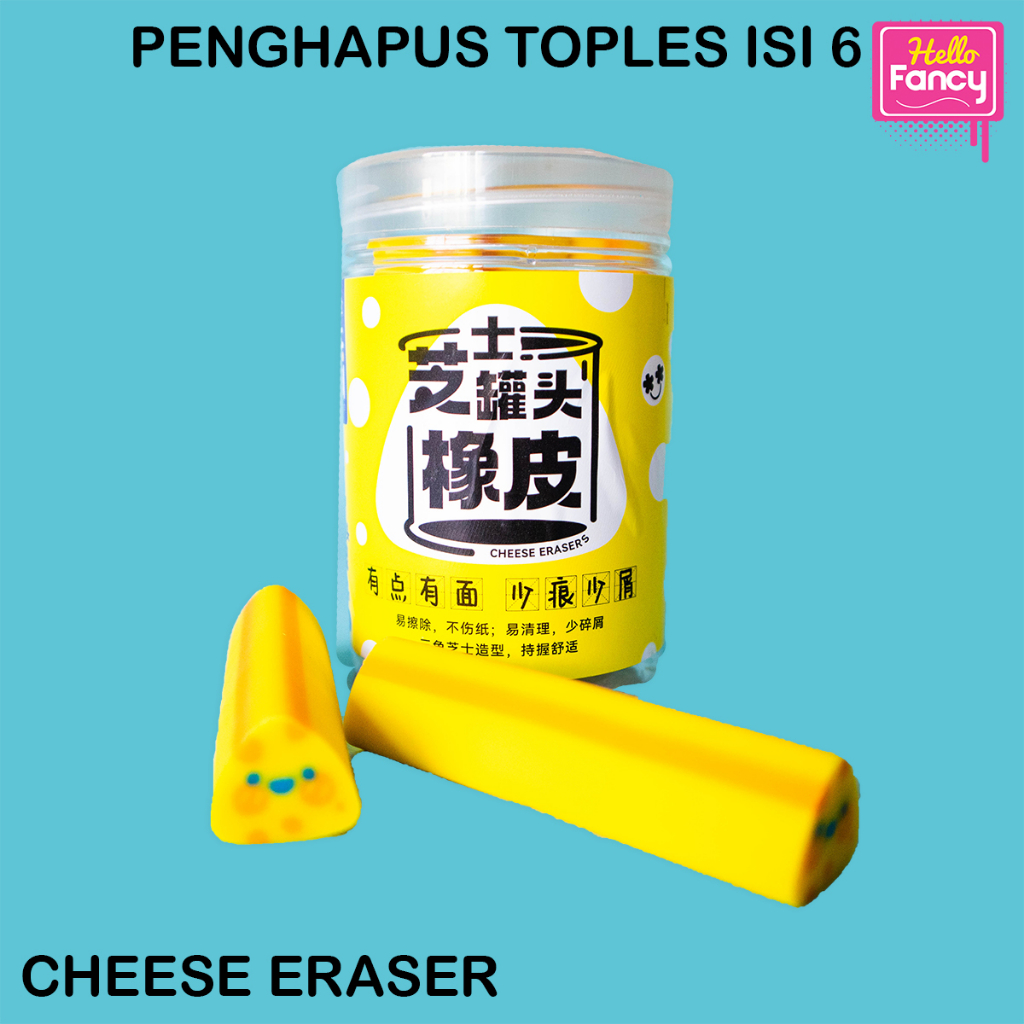 

Penghapus Toples | Eraser Karakter 1 Pak isi 6 Pcs / PL-87405