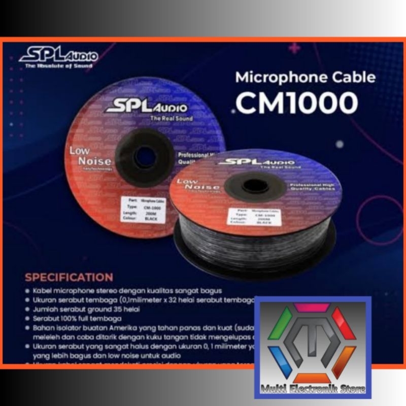 KABEL SKEREM KABEL INPUT SPL AUDIO CM 1000