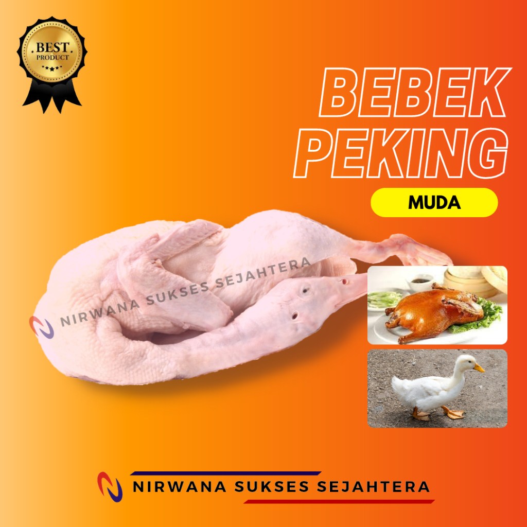 

BEBEK PEKING UTUH (BEBEK MUDA) / WHOLE PEKING DUCK (BABY DUCK)