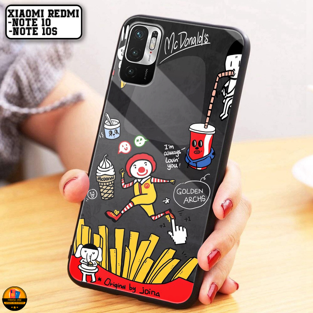 Case XIAOMI REDMI NOTE 10 / NOTE 10S - Casing REDMI NOTE 10 / NOTE 10S Terbaru 2023 MIRACLE CASE [ M