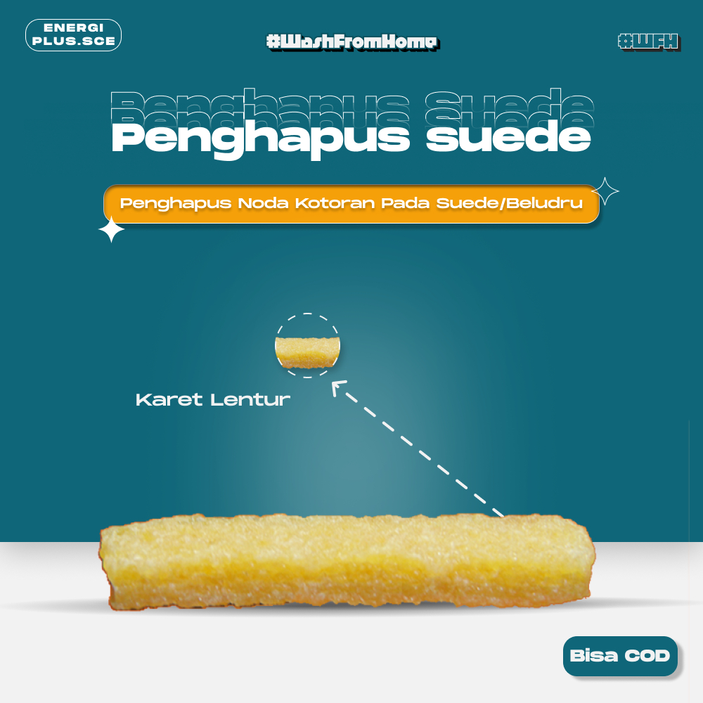 Penghapus suede beludru