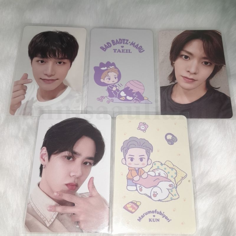 wts photocard official nct wayv sanrio trading card taeil yuta kun