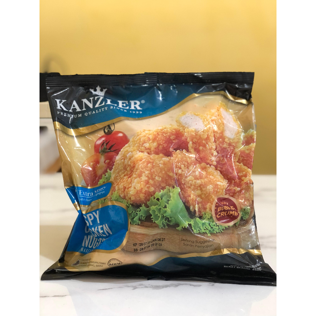 

Kanzler crispy chicken nugget 450gr