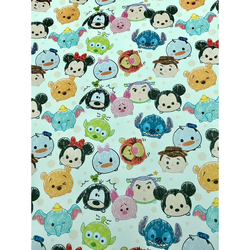 

(3 Lembar) KERTAS KADO POLOS SANSAN WAWA KERTAS KADO SANWA TSUM TSUM