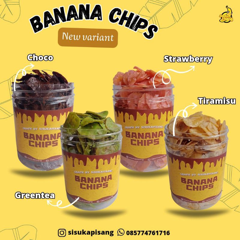 

Banana Chips (Keripik pisang lumer)