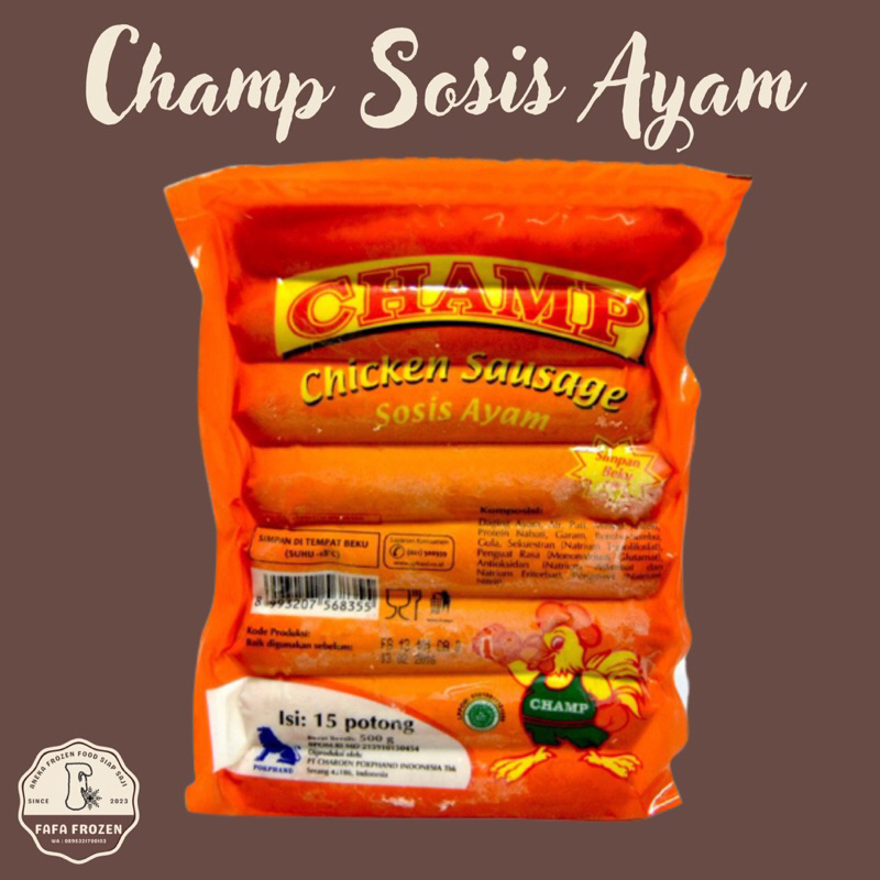 

Sosis Champ | Sosis Ayam Champ