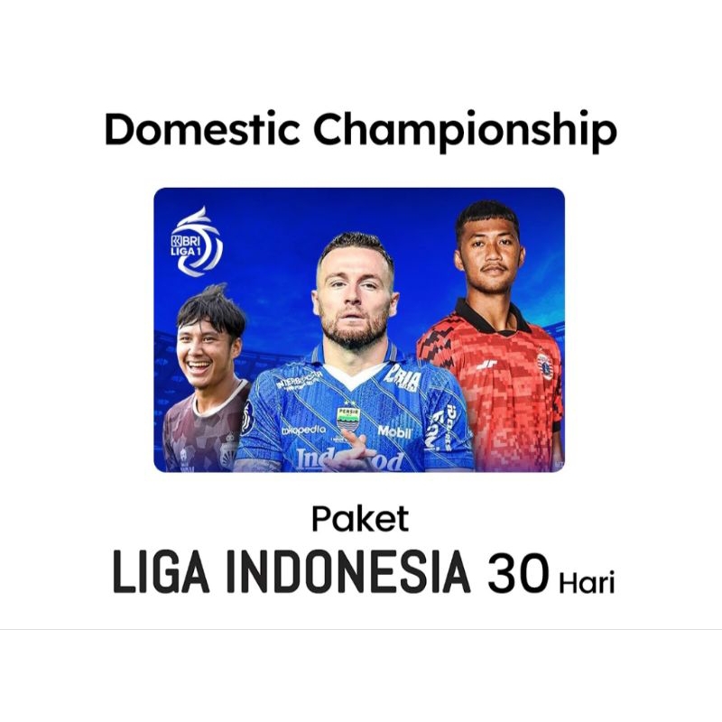 Paket Nex Parabola Liga Indonesia  Paket 1901 Liga 1 Indonesia