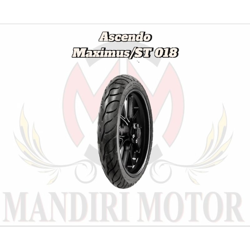 Ban Luar Ascendo Maximus/ST 018 Ukuran90/90-17/Ban Depan Belakang Motor Bebek