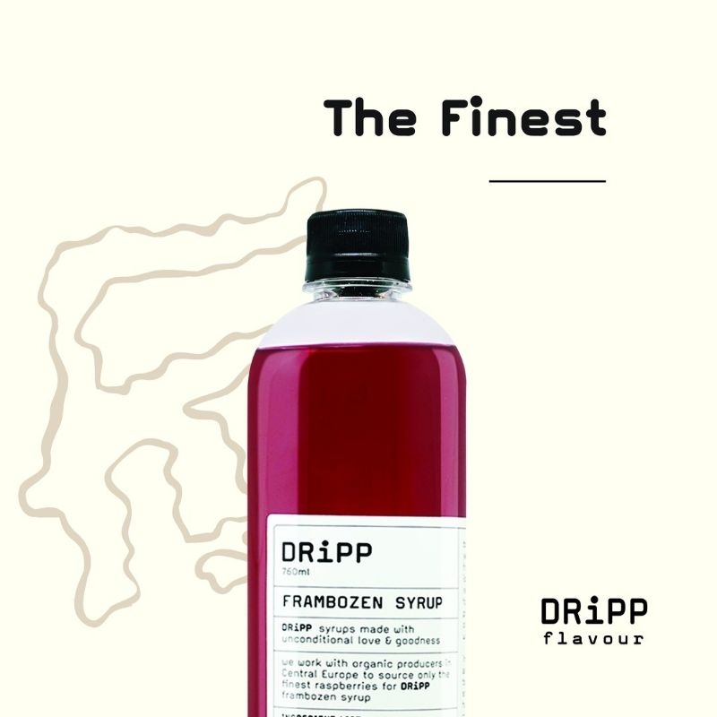 

Dripp Syrup Frambozen 760ml