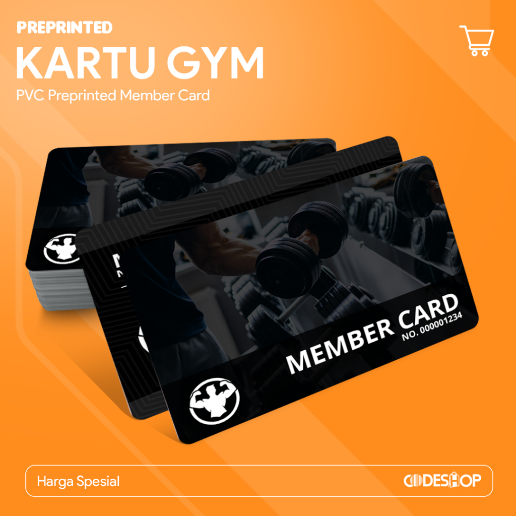 

Cetak Custom Kartu Preprinted RFID Member Parkiran Hotel Mall Kantor