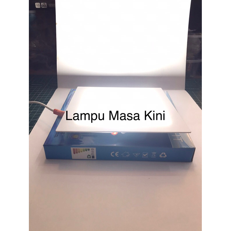 Lampu Downlight Led Panel Kotak 12Watt Putih/ warmwhite inbow SuperLed