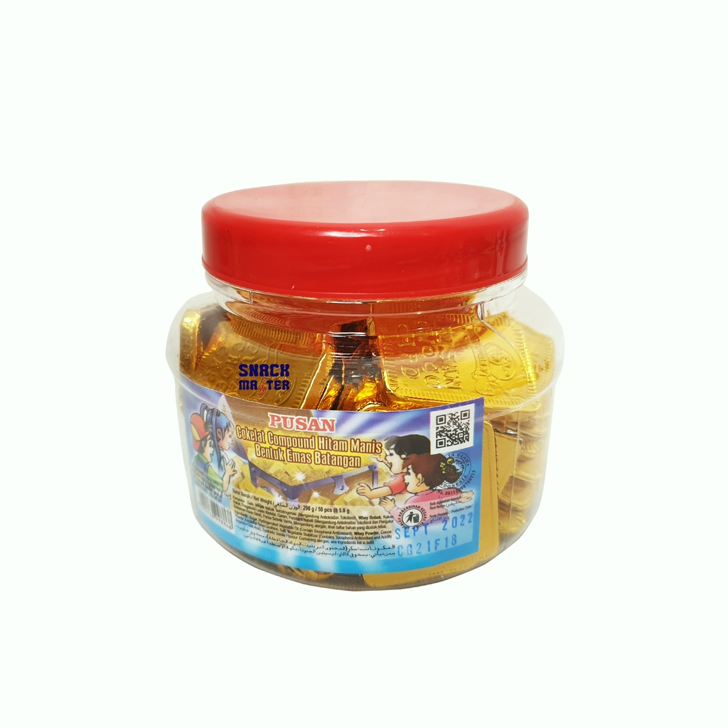 

Pusan Cokelat Emas Batangan