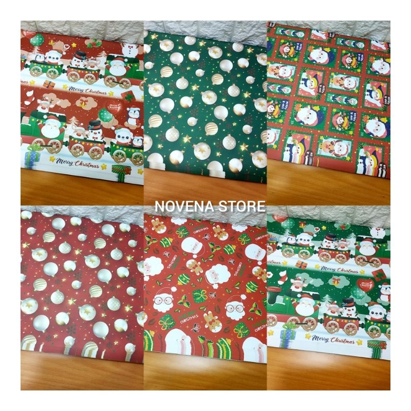 

KERTAS KADO NATAL MERRY CHRISTMAS